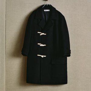 NWT ZARA WOOL TOGGLE COAT ZW LIMITED EDITION M 3057